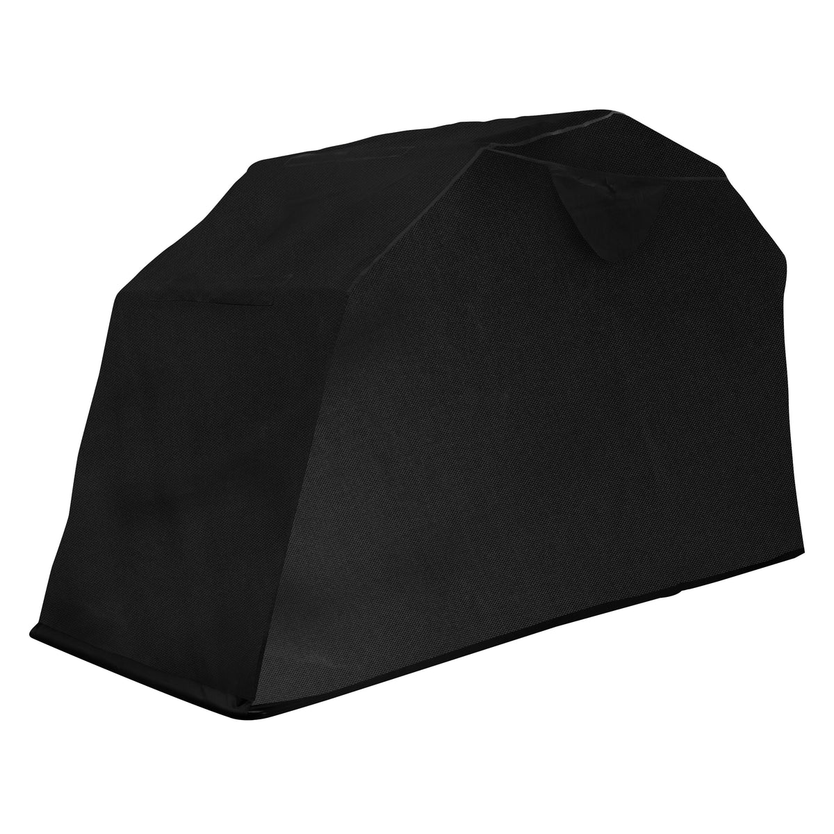 Capa protetora preta para móveis de jardim, com design resistente e ajuste perfeito, ideal para proteger contra intempéries e sujeira