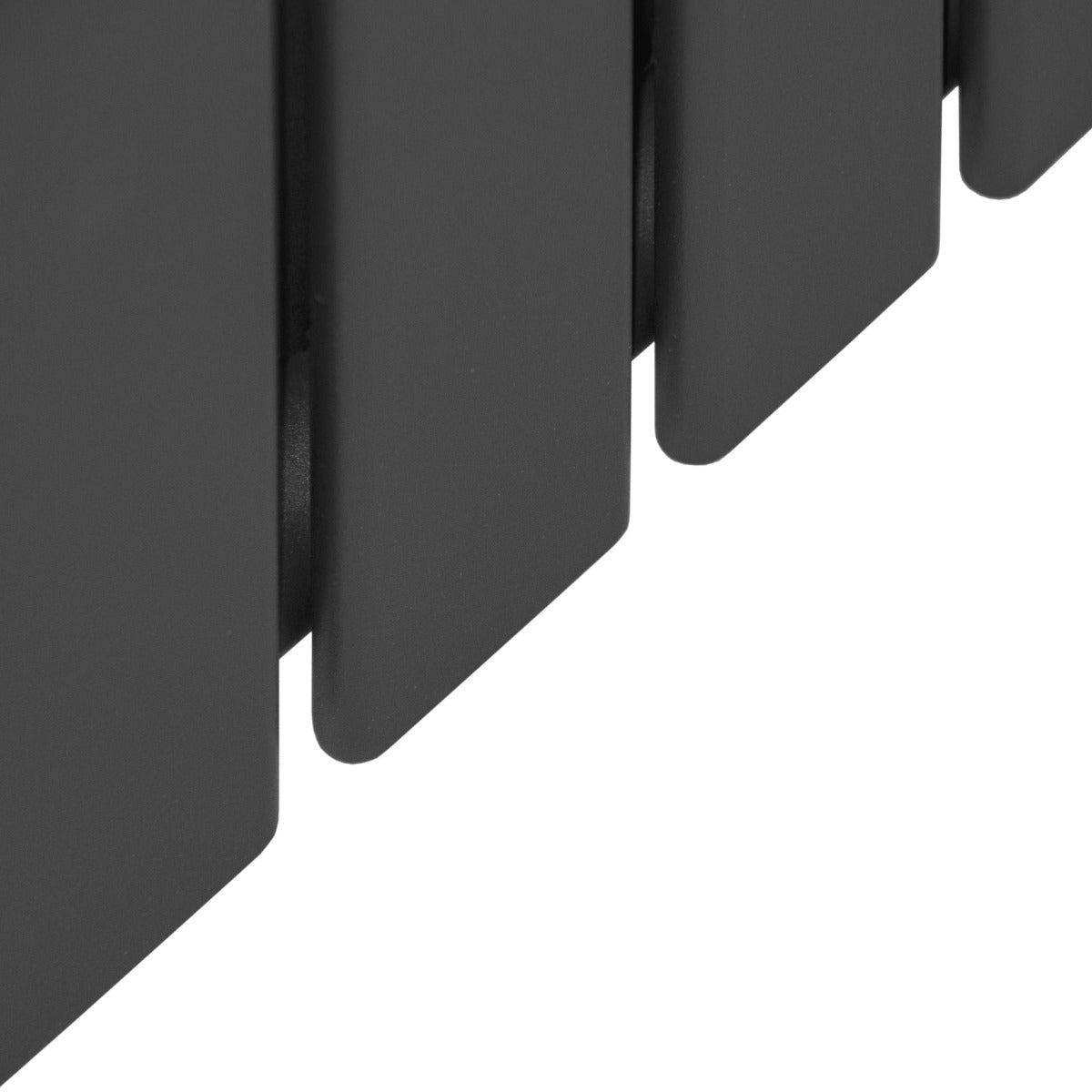 Radiadores de tela plana de design 1600x280mm ? cinza antracite