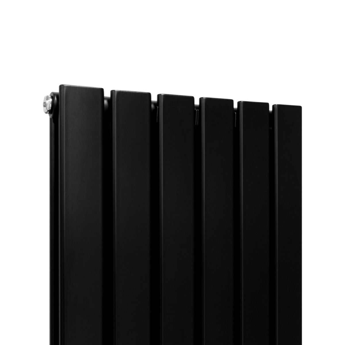 Radiadores de tela plana de design 1600x420mm ? preto fosco