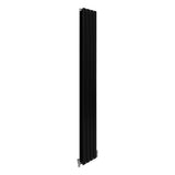 Radiadores de tela plana de design 1800x280mm ? preto fosco