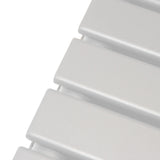 Radiadores de tela plana de design 1800x420mm ? Branco brilhante
