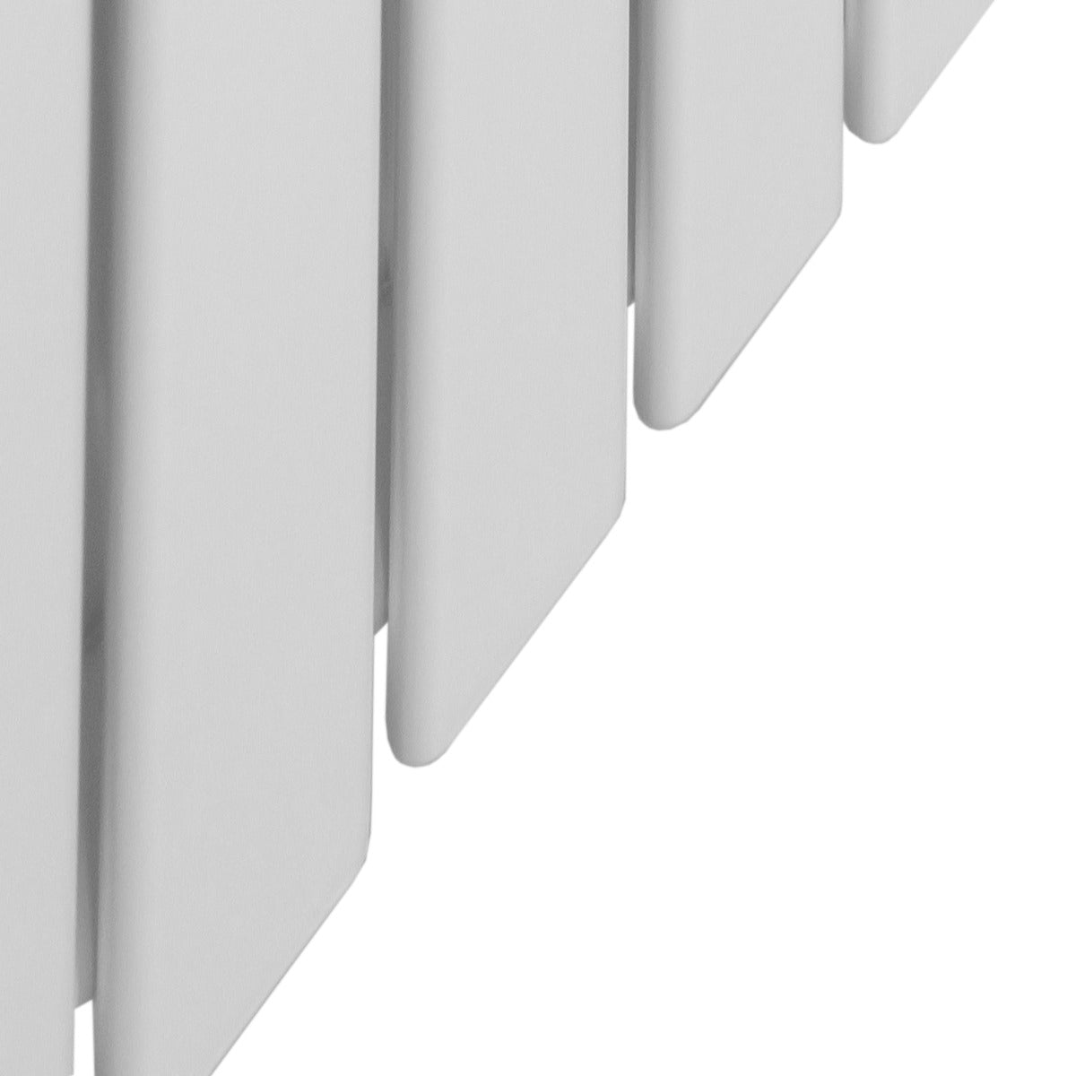 Radiadores de tela plana de design 1800x420mm ? Branco brilhante
