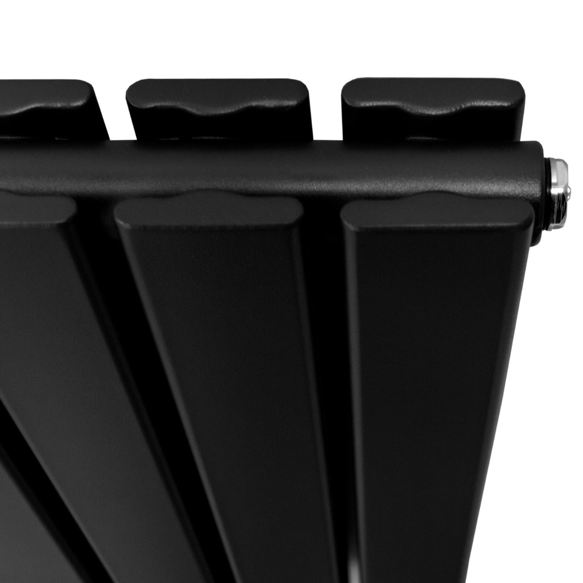 Radiadores de tela plana de design 1800 mm x 560 mm - preto fosco