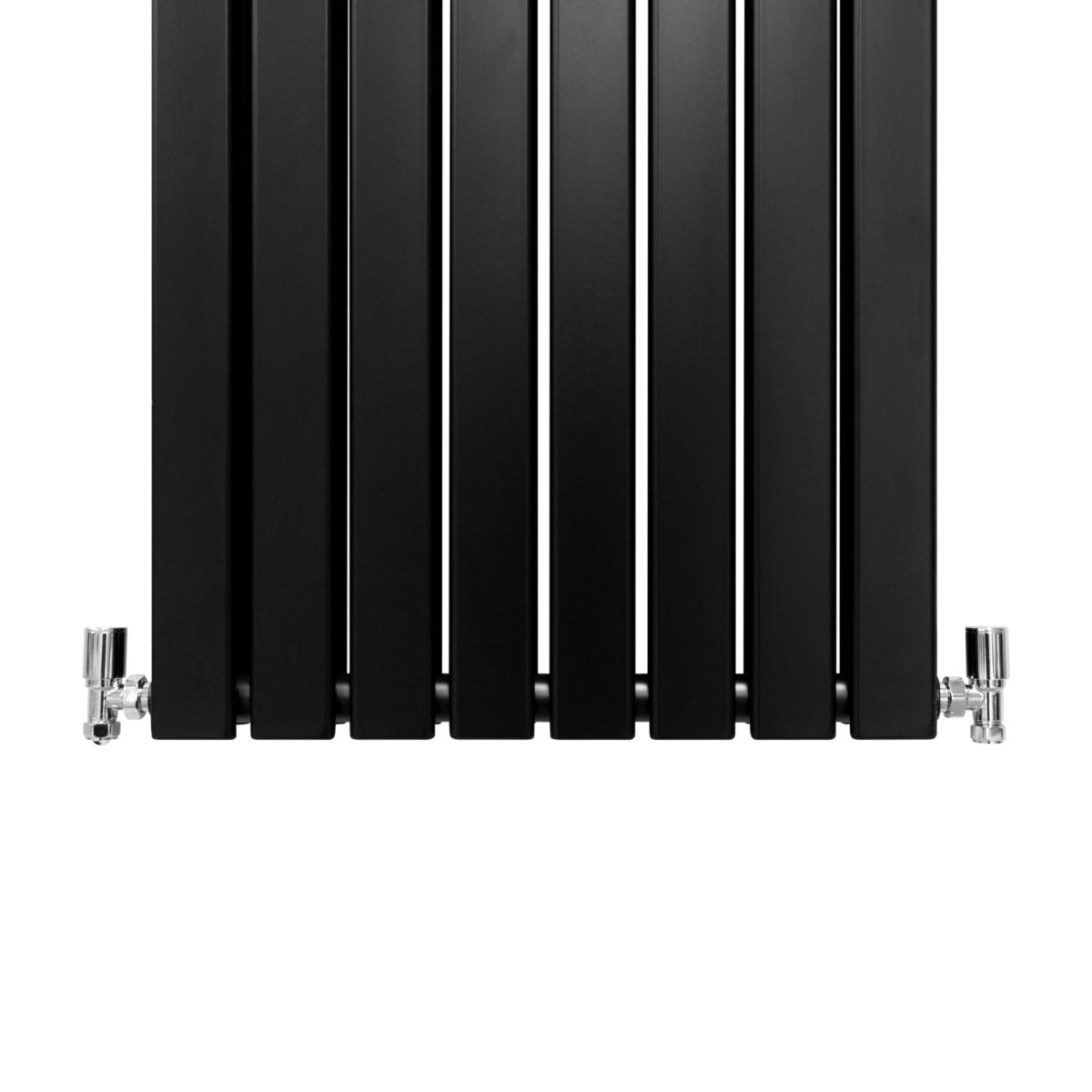 Radiadores de tela plana de design 1800 mm x 560 mm - preto fosco