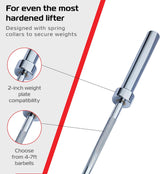 Barra Olímpica Body Revolution 152 cm