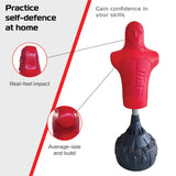 Boneco de Boxe de Pé – Tamanho Médio