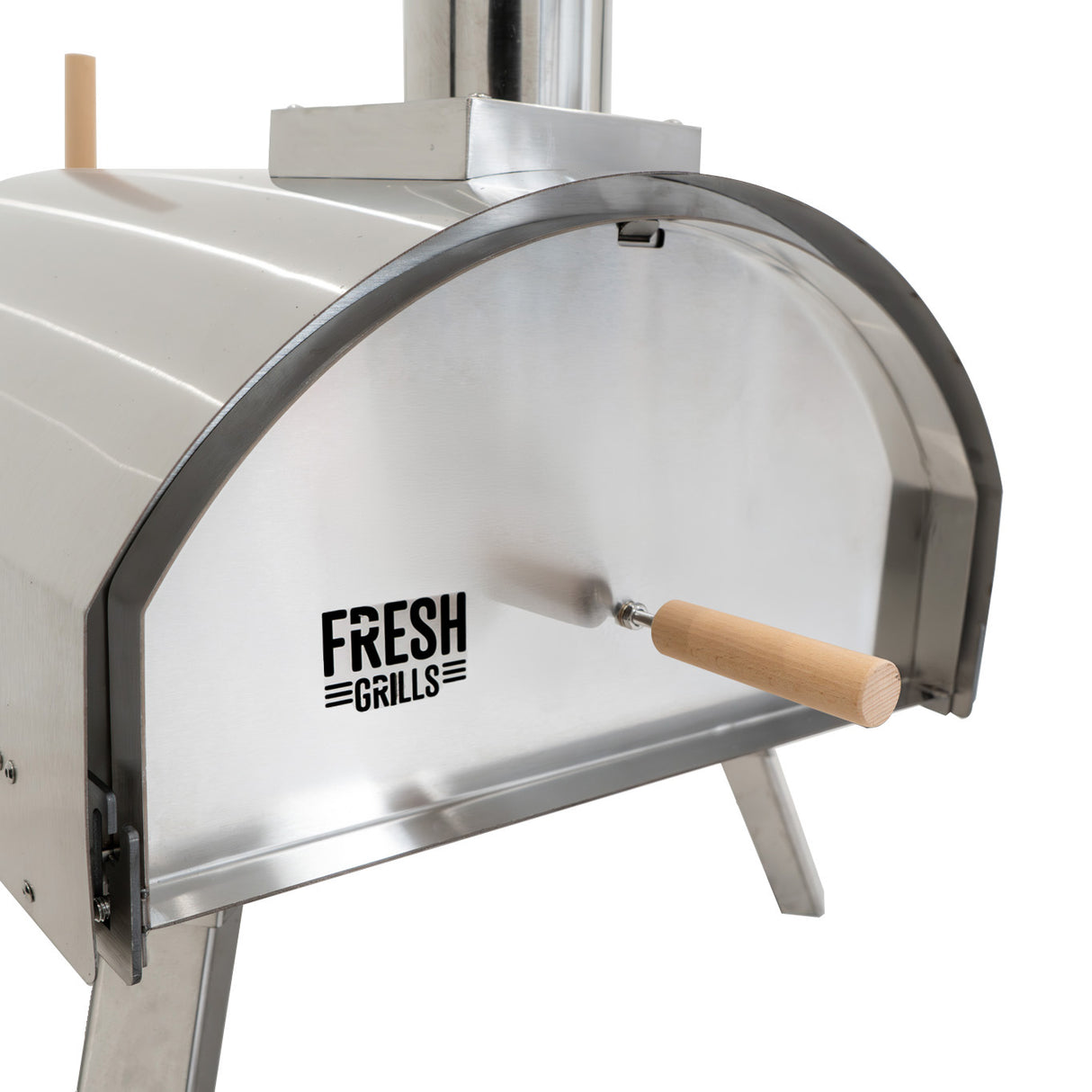 Forno de Pizza Premium Extra Grande com Pedra e Pá GRÁTIS
