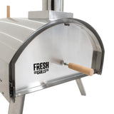 Forno de Pizza Premium Extra Grande com Pedra e Pá GRÁTIS