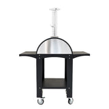 Forno de Pizza Extra Grande com Base de Pedra e Suporte