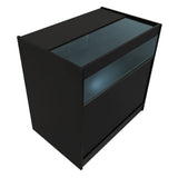 Conjunto de Balcões Comerciais com Luz LED "IRIS" CM60+ 2x B900 – cor Preto