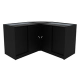 Conjunto de Balcões Comerciais com Luz LED "HELIOS" CM60+ 2x K900 – cor Preto