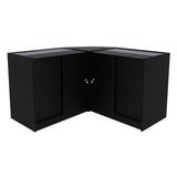 Conjunto de Balcões Comerciais com Luz LED "HERA" CM60 + K900 + C900 – cor Preto