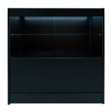 Conjunto de Balcões Comerciais com Luz LED "ANDROMEDA" LM60+ 2x C900 – cor Preto