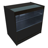 Conjunto de Balcões Comerciais com Luz LED  "CALLIOPE" LM60 + K900 + C900 – cor Preto