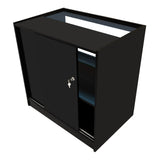 Conjunto de Balcões Comerciais com Luz LED "PHOENIX" CM60 + 2xC900 + TB60 – cor Preto