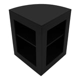 Conjunto de Balcões Comerciais com Luz LED "GRAVITY" CM60 + B900 + C900 + TB60 – cor Preto