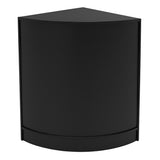 Conjunto de Balcões Comerciais com Luz LED "POLARIS" CM60 + B900 + K900 + TB60 – cor Preto (Copy)