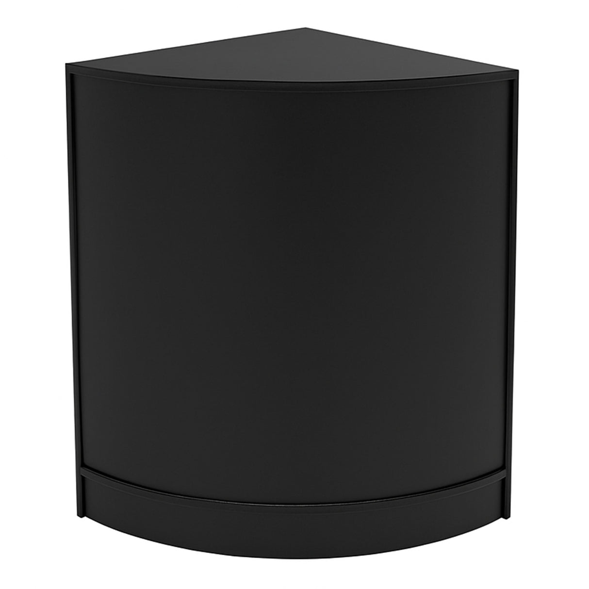 Conjunto de Balcões Comerciais com Luz LED "VEGA" CM60 + K900 + C900 + TB60 – cor Preto