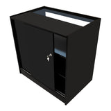 Conjunto de Balcões Comerciais com Luz LED "SAGITTARIUS " LM60 + 2xB900 + TB60 – cor Preto