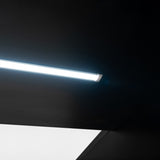 Conjunto de Balcões Comerciais com Luz LED "THEIA" LM60 + K900 + C900 + TB60 – cor Preto