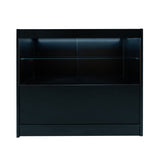 Conjunto de Balcões Comerciais com Luz LED "SELENE" CM60+ 2x C1500 – cor Preto