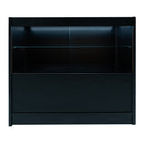 Conjunto de Balcões Comerciais com Luz LED "ANDROMEDA" LM60+ 2x C1200 – cor Preto
