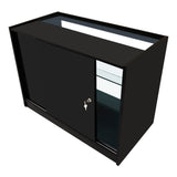 Conjunto de Balcões Comerciais com Luz LED "APOLLO" LM60+ 2x K1200 – cor Preto