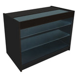 Conjunto de Balcões Comerciais com Luz LED "APOLLO" LM60+ 2x K1200 – cor Preto