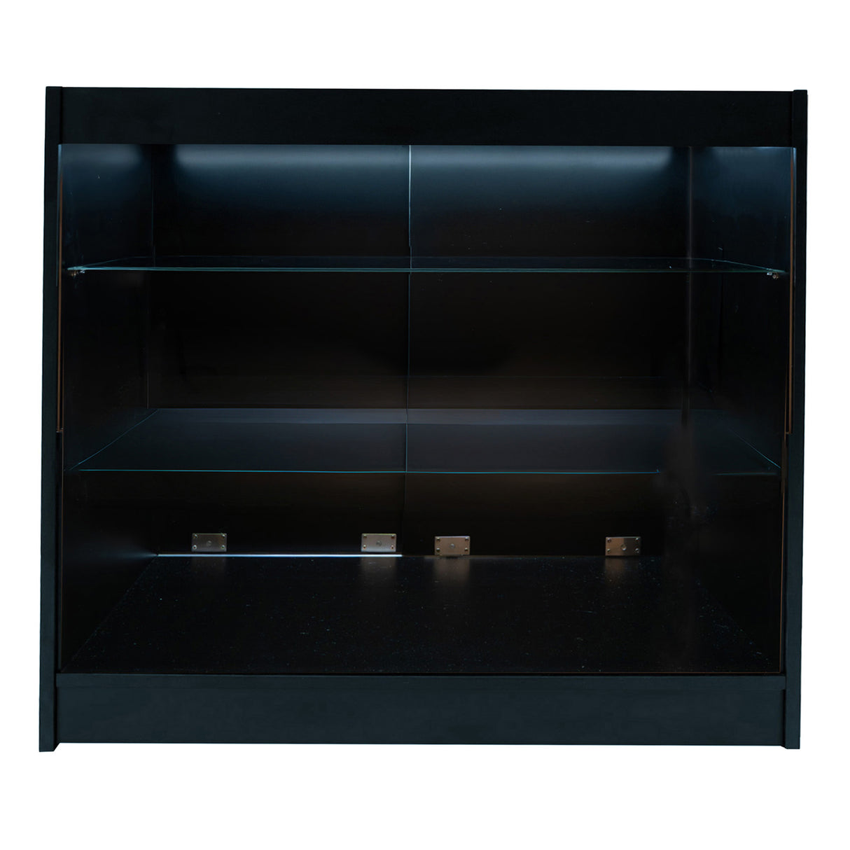 Conjunto de Balcões Comerciais com Luz LED "APOLLO" LM60+ 2x K1200 – cor Preto