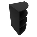 Conjunto de Balcões Comerciais com Luz LED "APOLLO" LM60+ 2x K1200 – cor Preto