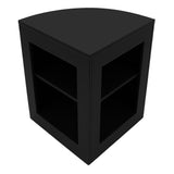 Conjunto de Balcões Comerciais com Luz LED "PHOENIX" CM60 + 2xC1200 + TB60 – cor Preto