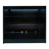 Conjunto de Balcões Comerciais com Luz LED "ASTRO" LM60 + 2xK1500 + TB60 – cor Preto