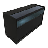 Conjunto de Balcões Comerciais com Luz LED "IRIS" CM60+ 2x B1500 – cor Preto