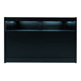 Conjunto de Balcões Comerciais com Luz LED "IRIS" CM60+ 2x B1500 – cor Preto