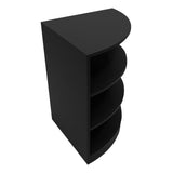 Conjunto de Balcões Comerciais com Luz LED "HARMONIA" LM60 + B1500 + C1500 – cor Preto