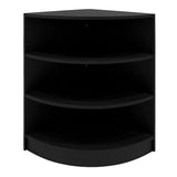 Conjunto de Balcões Comerciais com Luz LED "ECLIPSE" LM60 + 2xC1500 + TB60 – cor Preto