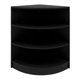 Conjunto de Balcões Comerciais com Luz LED "EUROPA" LM60 + B1500 + C1500 + TB60 – cor Preto