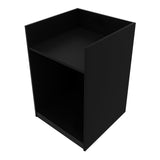 Conjunto de Balcões Comerciais com Luz LED "EUROPA" LM60 + B1500 + C1500 + TB60 – cor Preto