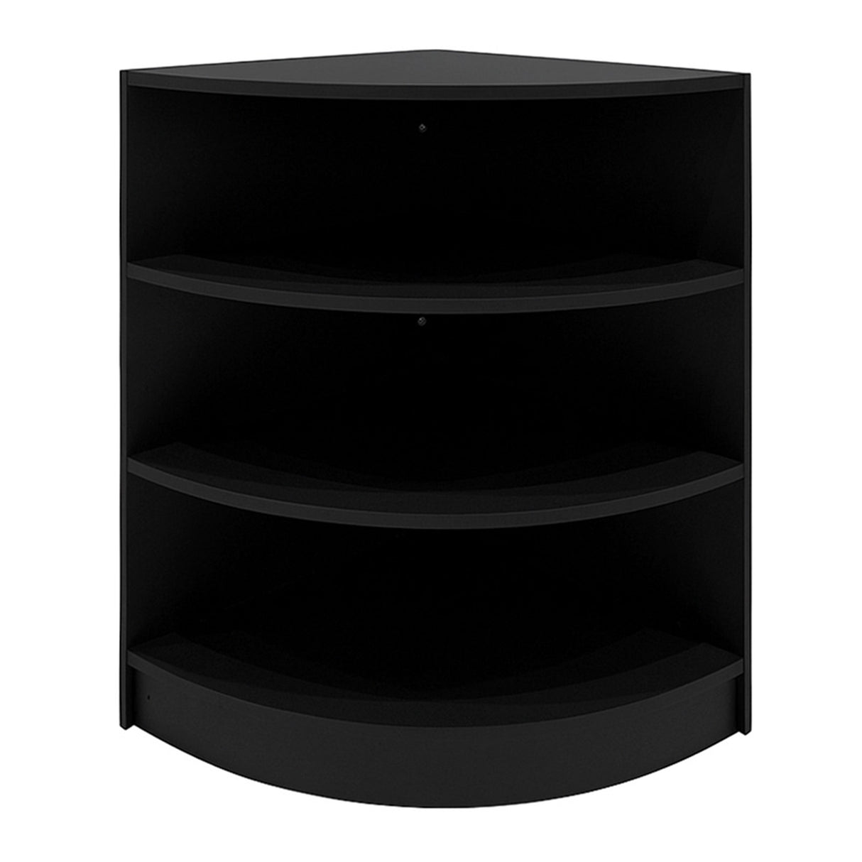 Conjunto de Balcões Comerciais com Luz LED "HYPERION" LM60 + B1500 + K1500 + TB60 – cor Preto