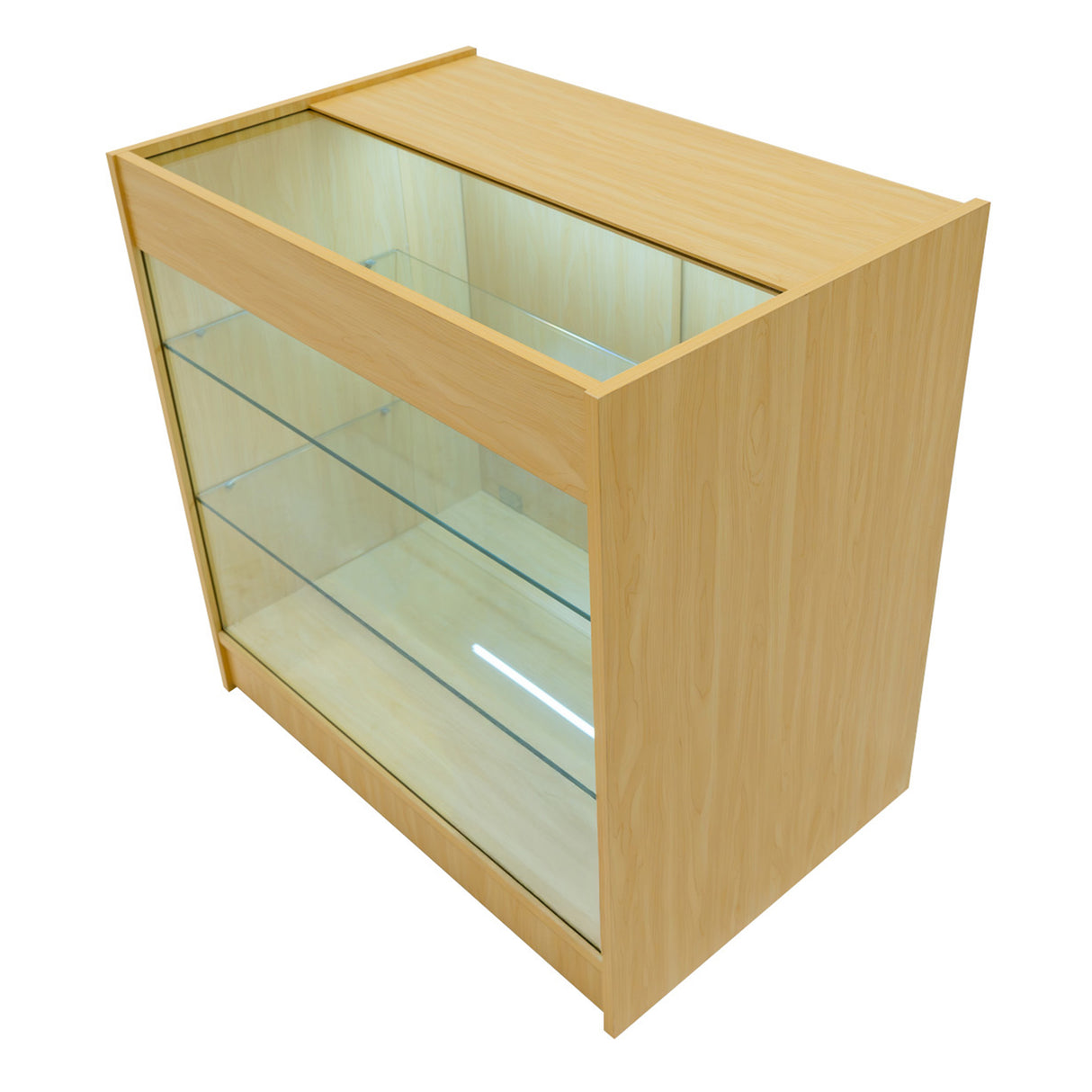 Conjunto de Balcões Comerciais com Luz LED "HELIOS" CM60+ 2x K900 – cor Maple