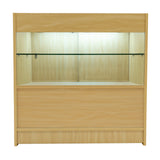 Conjunto de Balcões Comerciais com Luz LED "PHOENIX" CM60 + 2xC900 + TB60 – cor Maple