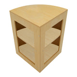 Conjunto de Balcões Comerciais com Luz LED "VEGA" CM60 + K900 + C900 + TB60 – cor Maple