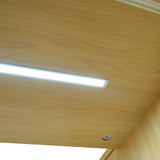 Conjunto de Balcões Comerciais com Luz LED "HYPERION" LM60 + B900 + K900 + TB60 – cor Maple