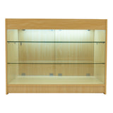 Conjunto de Balcões Comerciais com Luz LED "HELIOS" CM60+ 2x K1200 – cor Maple