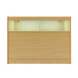 Conjunto de Balcões Comerciais com Luz LED "THESEUS" LM60+ 2x B1200 – cor Maple
