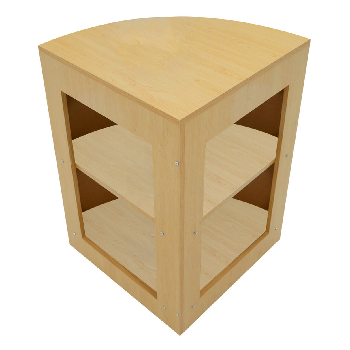 Conjunto de Balcões Comerciais com Luz LED "PHOENIX" CM60 + 2xC1200 + TB60 – cor Maple