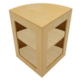 Conjunto de Balcões Comerciais com Luz LED "GRAVITY" CM60 + B1200 + C1200 + TB60 – cor Maple