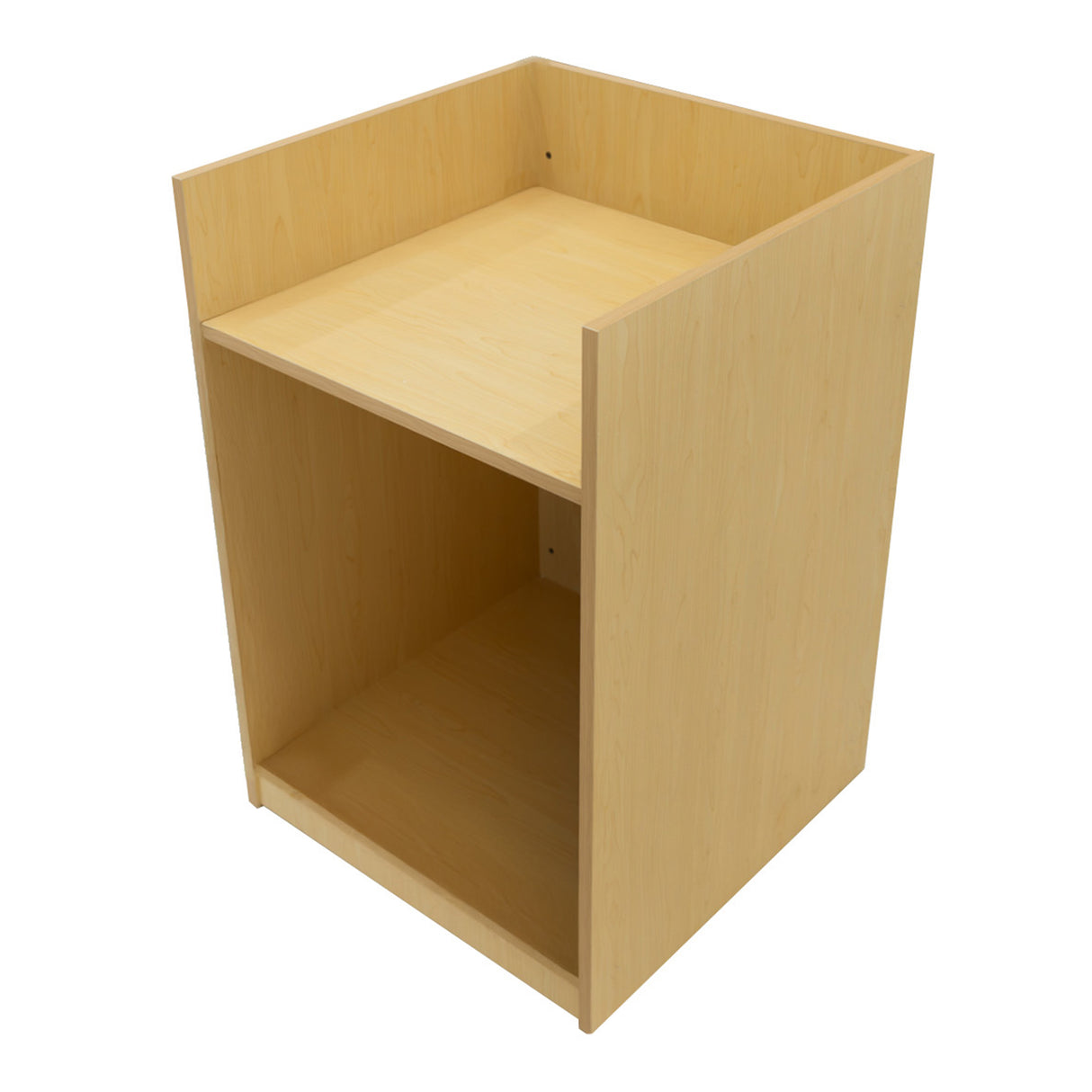 Conjunto de Balcões Comerciais com Luz LED "VEGA" CM60 + K1200 + C1200 + TB60 – cor Maple