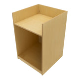Conjunto de Balcões Comerciais com Luz LED "HYPERION" LM60 + B1200 + K1200 + TB60 – cor Maple