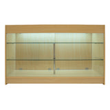 Conjunto de Balcões Comerciais com Luz LED "HELIOS" CM60+ 2x K1500 – cor Maple